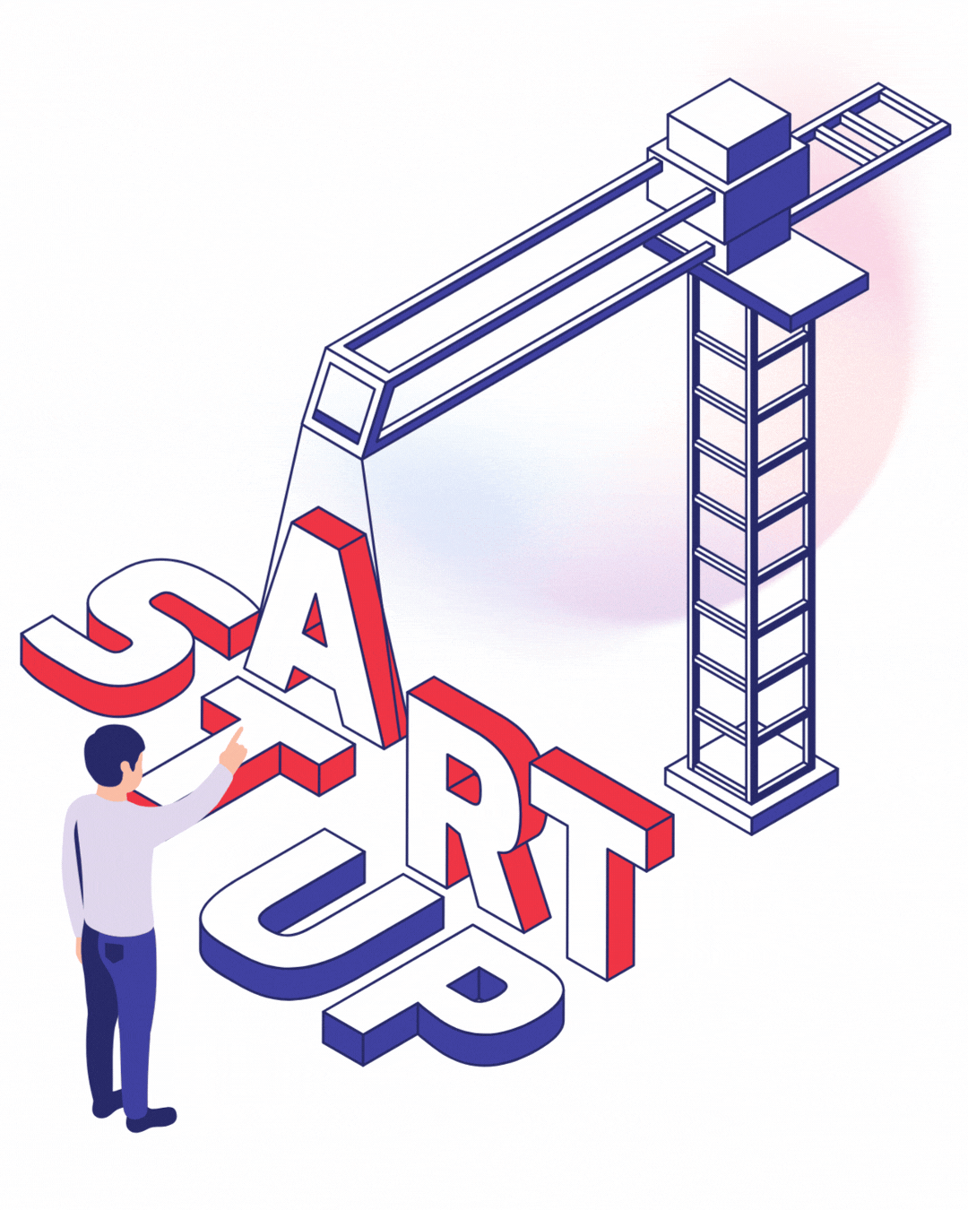 startup illustration for founders